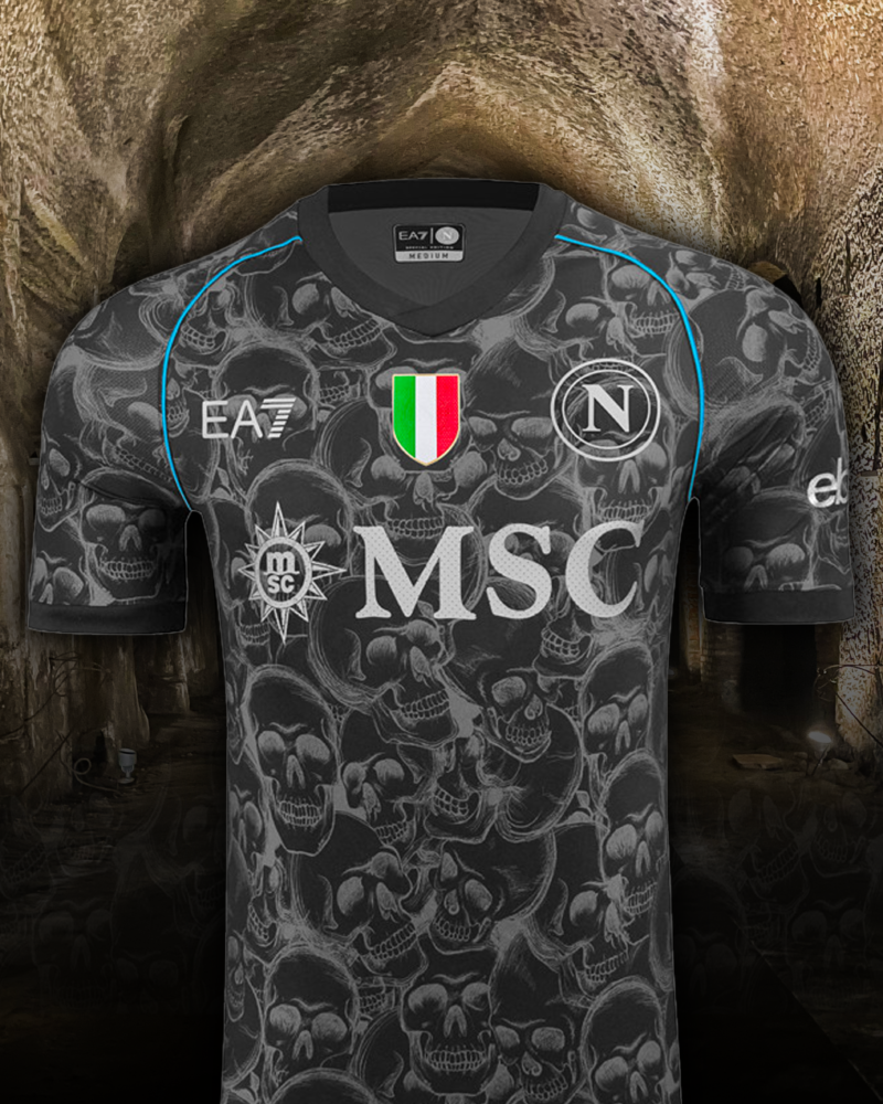 maglia Halloween del Napoli