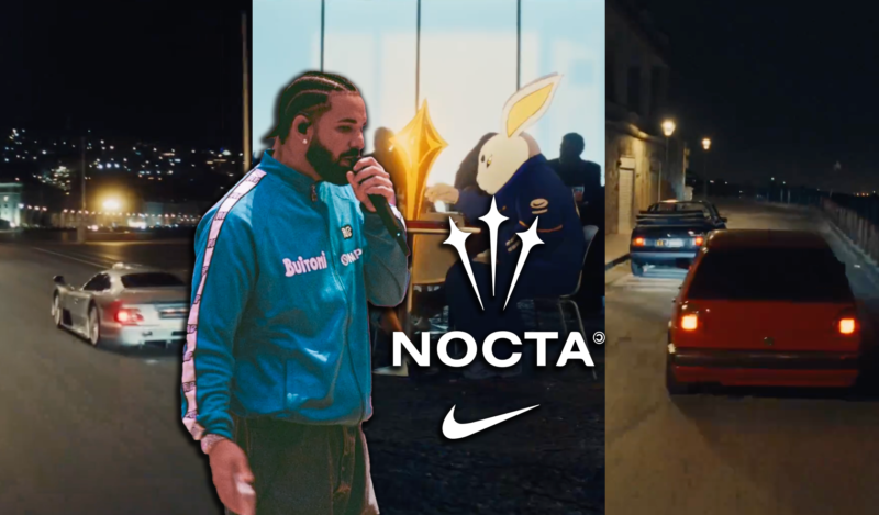 DRAKE SPOT NIKE NOCTA