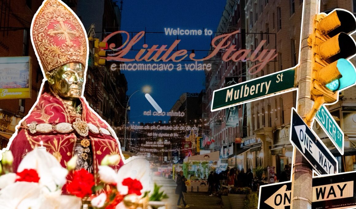 san gennaro little italy new york - partenope