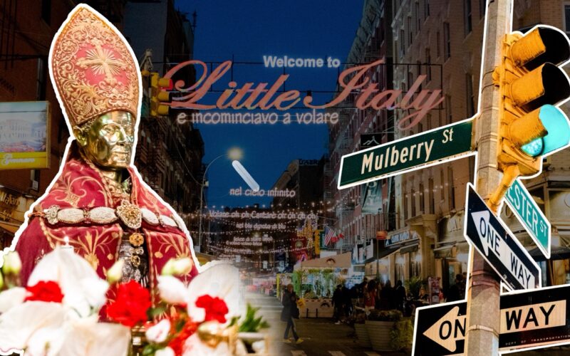 san gennaro little italy new york - partenope